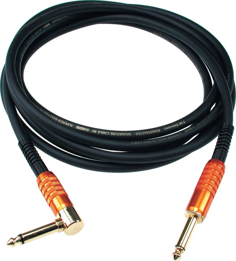 Klotz FunkMaster TM-R0600 Câble Jack 6m avec Connecteur Coudé Robuste