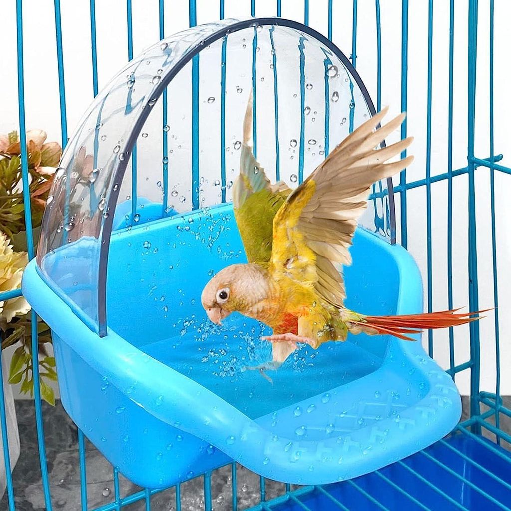 Hängende Vogeltränke – Wellensittichspielzeug – Produktbild 