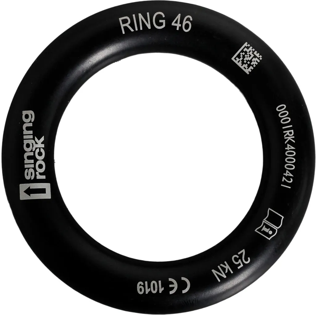 Anneau du rocher chantant 46 en laiton : vibration méditative pure et design