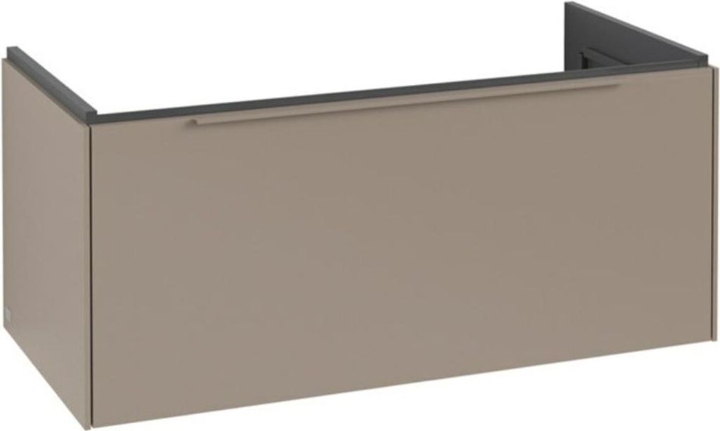 Villeroy & Boch Subway 3.0 Waschbeckenunterschrank, LED-Beleuchtung, 1 Auszug, 973x429x478mm, C569L2VM
