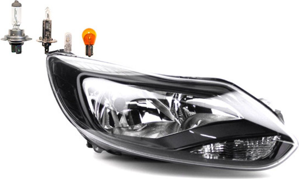 Johns, Scheinwerfer Halogen passend für Ford Focus 11 04/2011-09/14 Rechts Leuchtmittel 1786448 1721995 1724801 1735192 1751117 1768369 1838641 18...