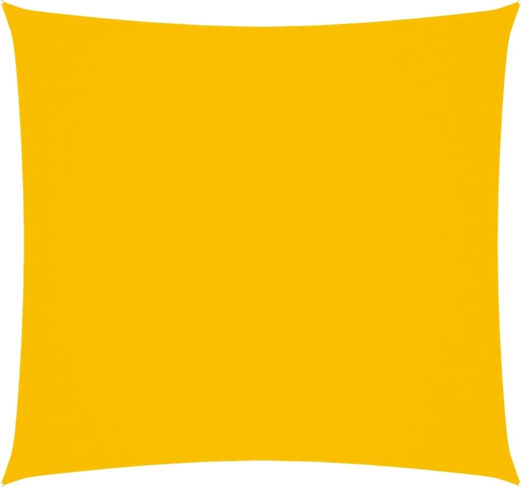 Sonnensegel Oxford-Gewebe Quadratisch 7x7 m Gelb
