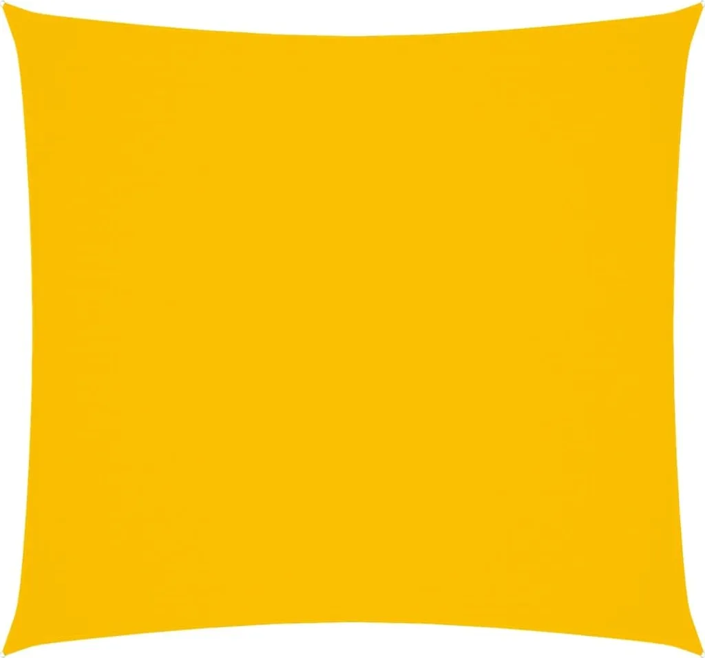 vidaXL Tenda da sole in tessuto Oxford Square 7x7 m Giallo