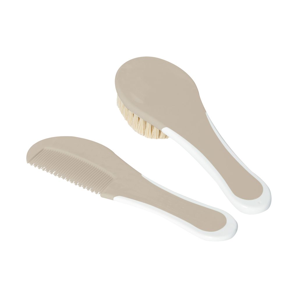 ZEWI bébé-jou 4234, Kinder, Haarbürste & Kamm, Beige, Einfarbig, Nylon, Polypropylen (PP), Nylon