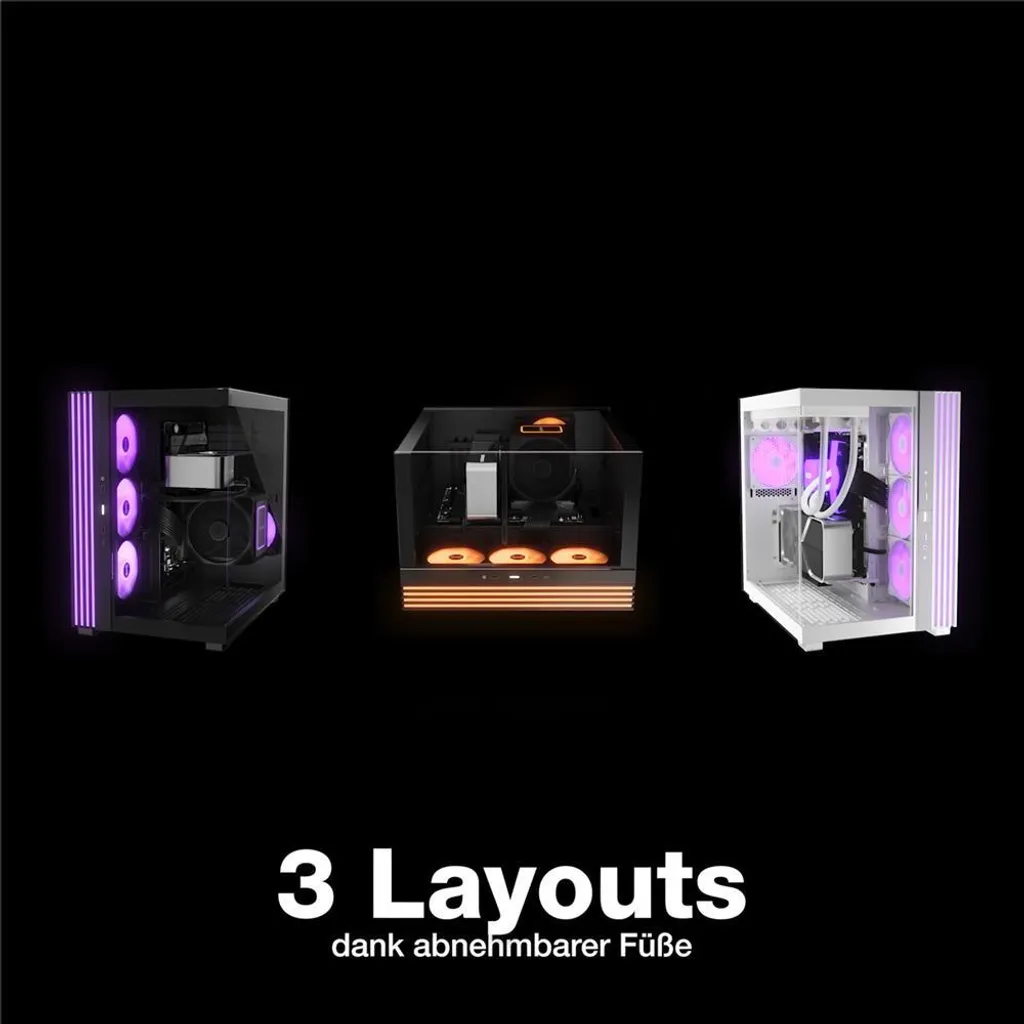Boîtier PC Panorama be quiet! Light Base 600 LX Noir pour Setup Gamer - 15