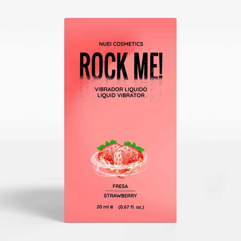 Nuei Rock Me! Lubrificante Biscotti 20ml - Gel Vibrante al Gusto Cookies
