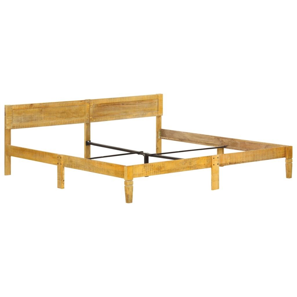 (Robust Möbel)Massivholzbett Modernes/Doppelbett - Polsterbett Erwachsene/r /Kind - Mango 200cm - Klassische Betten DEMöbel827020