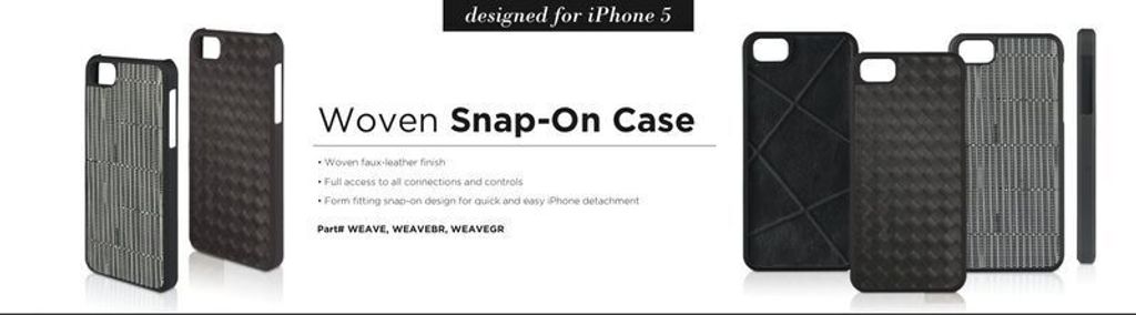 Macally - Texture Case iPhone 5/5s/SE (grey)