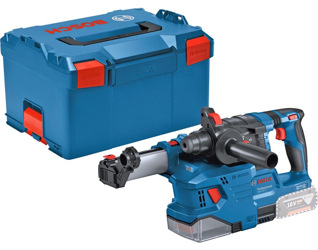 Akumulátorové vŕtačky Bosch, SDS plus, GBH 18V-22, L-BOXX Obrázok produktu 