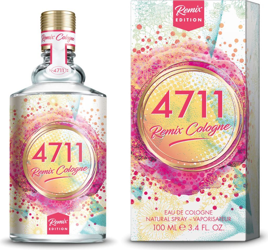 4711 Remix Cologne Orangenblüte EdC, 100 ml: Parfüm Damen Eau de Cologne