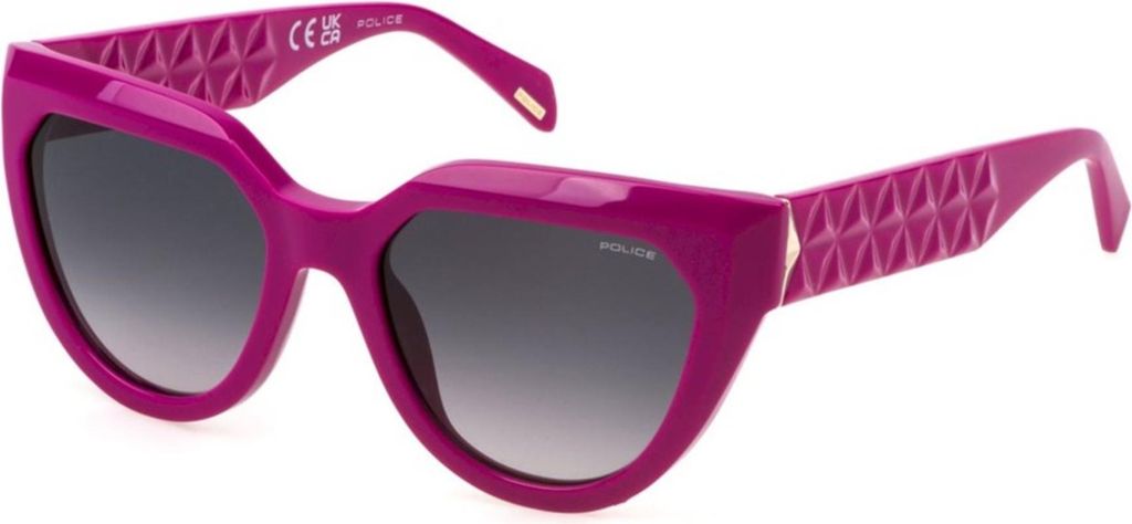 Police SPLN61 09M3 FUXIA PIENO LUCIDO 54/19/140 Damen Sonnenbrillen
