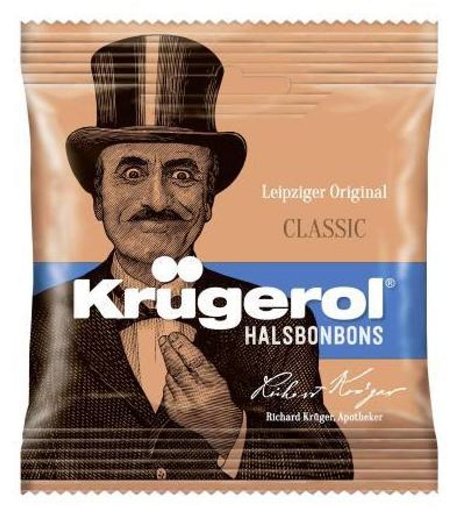 Krügerol Halsbonbons zuckerhaltig 50 g Produktbild 