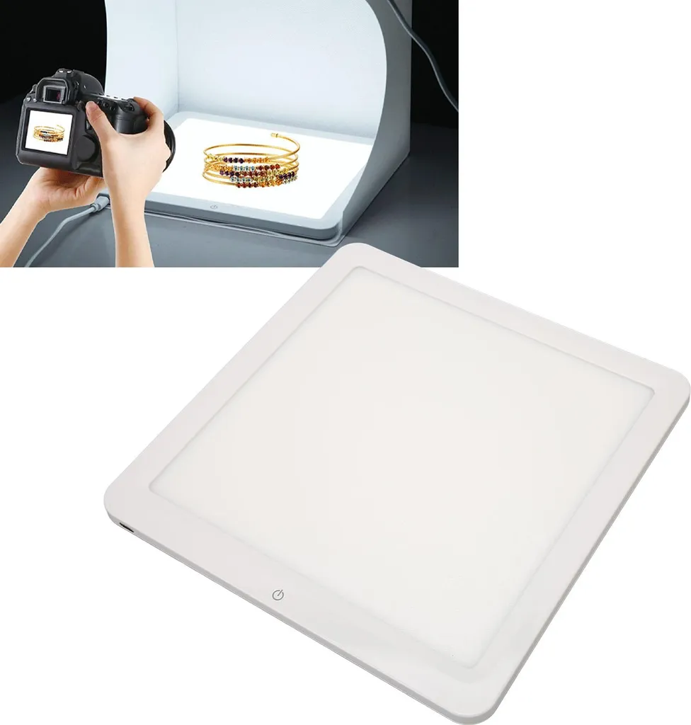 PULUZ Shadowless Lamp Panel 22cm LED - Luce Sfondo Fotografia Studio