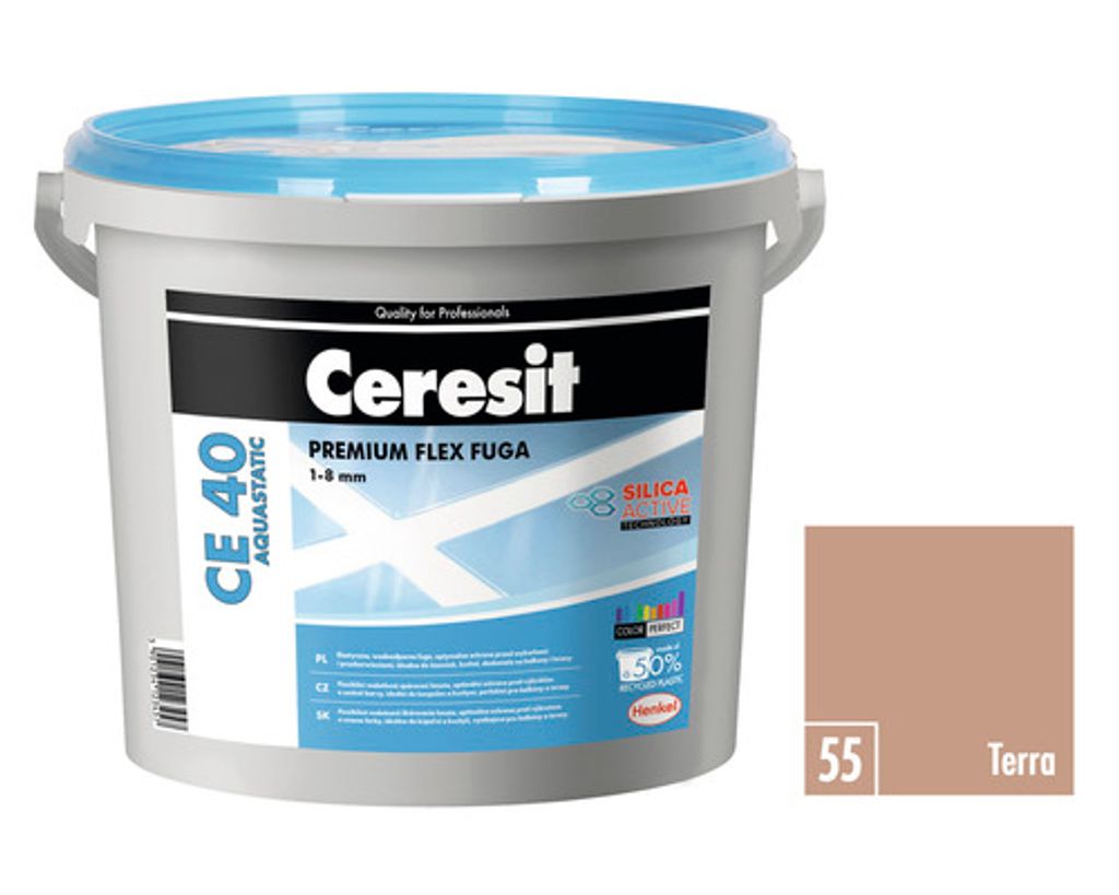 Stucco Ceresit 40 5 kg shade Terra Immagine del prodotto 