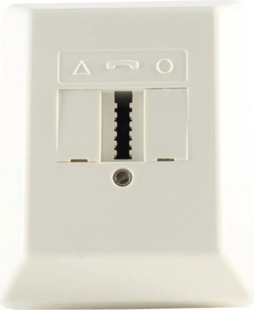 Boîtier de Raccordement pour Standard Autrichien TSS 3 Voies Blanc