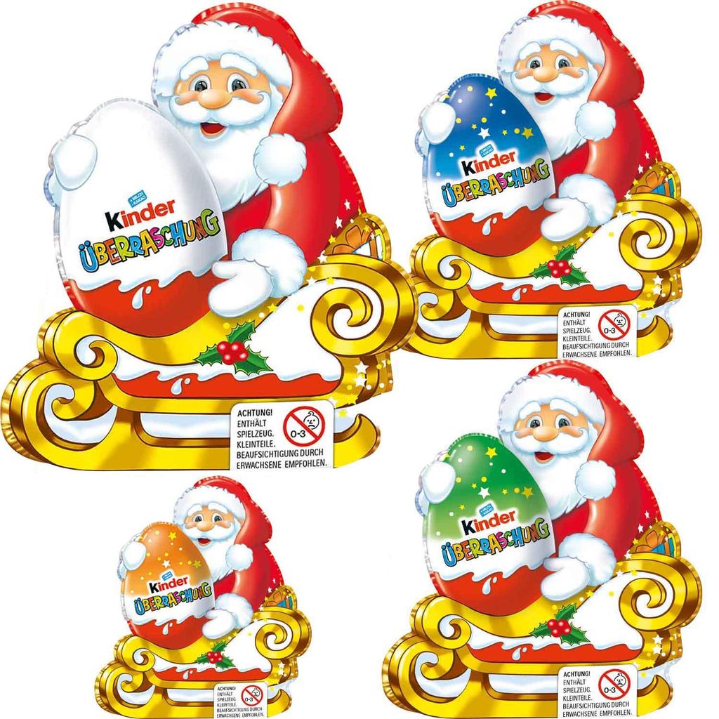 kinder Schokolade Weihnachtsmann mit Überraschung Classic Produktbild 