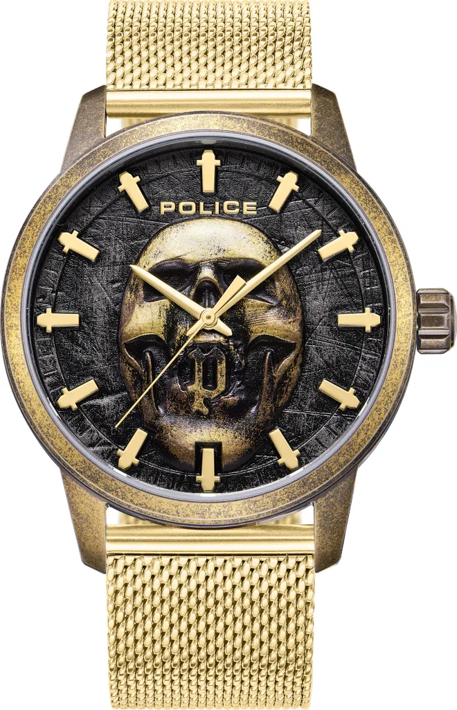 Orologio Police RAHO PEWJG0005504 Oro e Nero: Prezzo e Offerte Online
