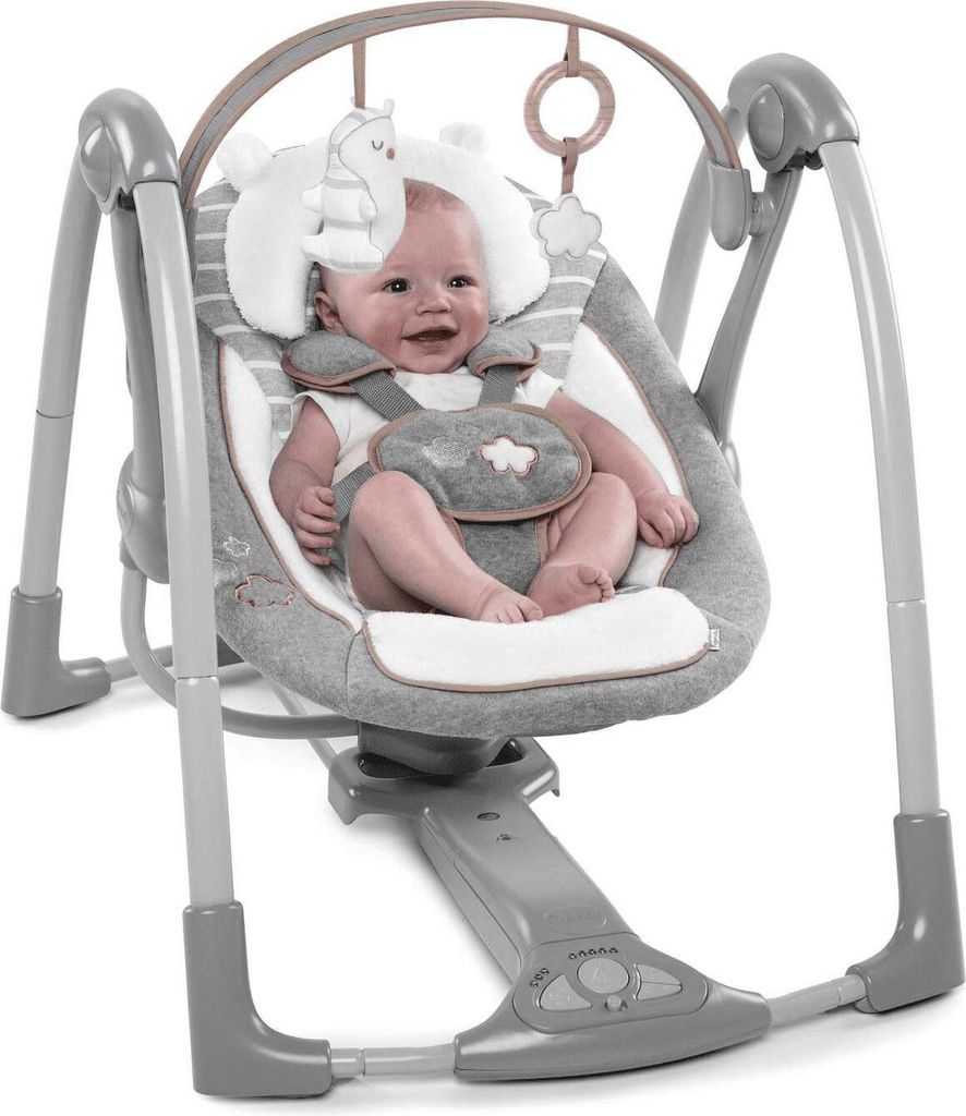 Przenośna huśtawka dla niemowląt Swing'n'Go Bella Teddy Zdjęcie produktu 