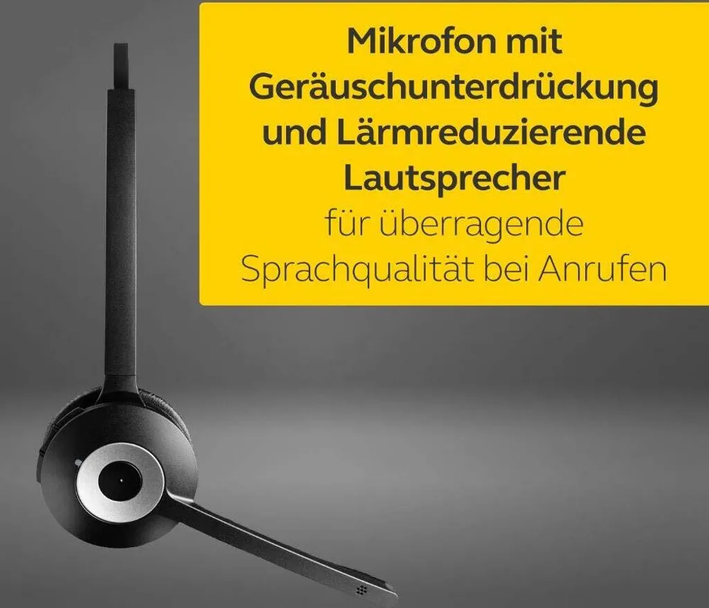 Jabra PRO 920 Duo Casque sans Fil DECT Binaural pour Téléphone Fixe - 14