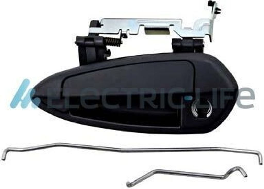 ELECTRIC LIFE ZR80679 Türgriff Vorne Links für FIAT GRANDE PUNTO (199) Schwarz