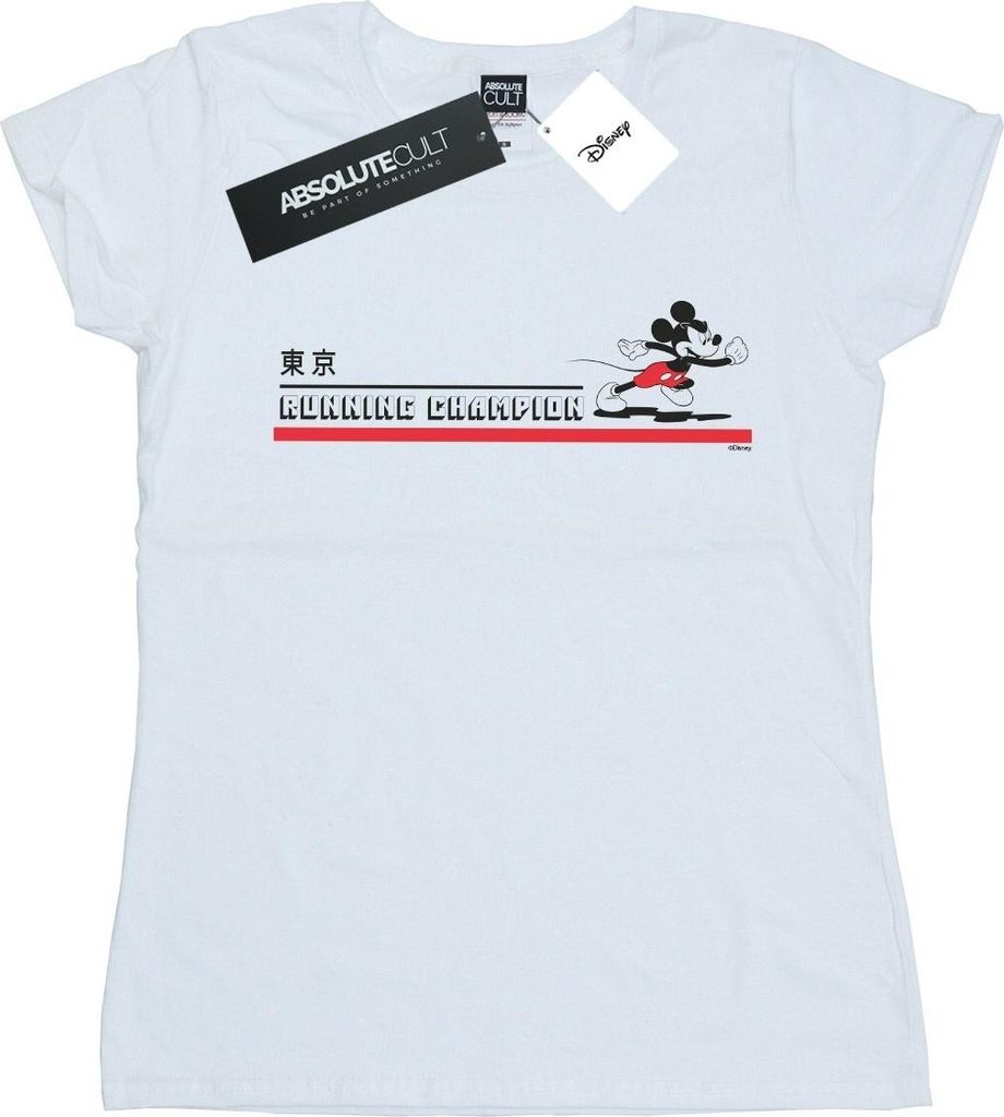 Disney - "Running Champion" T-Shirt für Damen BI51624 (XXL) (Weiß)