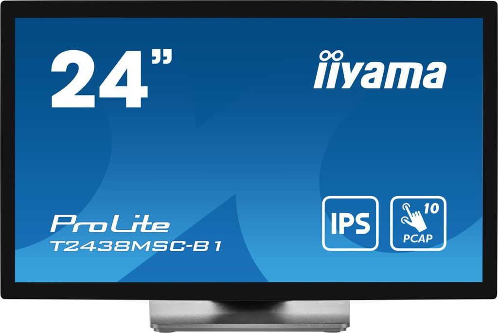 iiyama ProLite T2438MSC-B1, 60,5 cm (23.8"), 1920 x 1080 Obrázek produktu 