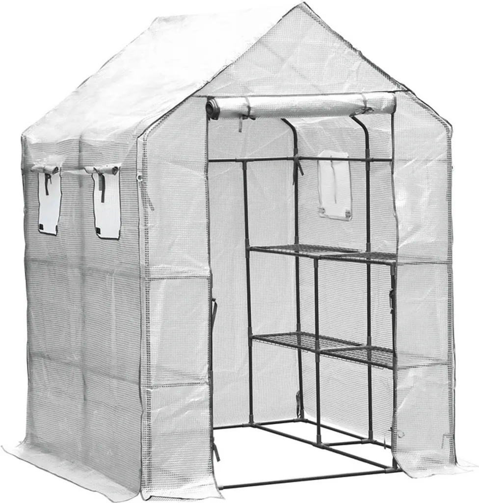 Telo Serra Jopassy Riutilizzabile 143x143x195cm | Bianco Rinforzato