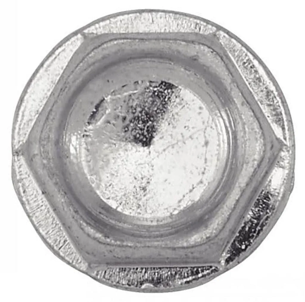 Boîte de 500 Vis à Métaux Autoperceuses à Tête Hexagonale 3.9 x 38 mm