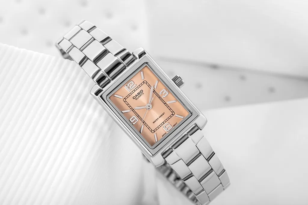 Orologio Casio Donna Rettangolare Rosa LTP-1234DD-4A Prezzo Offerta - 8