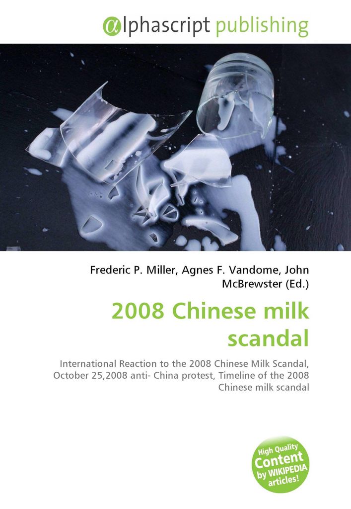 2008 Chinese milk scandal