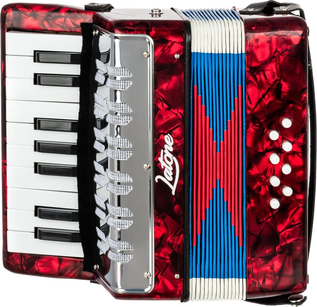Latone AccordiStar Fisarmonica a tastiera rossa Immagine del prodotto 