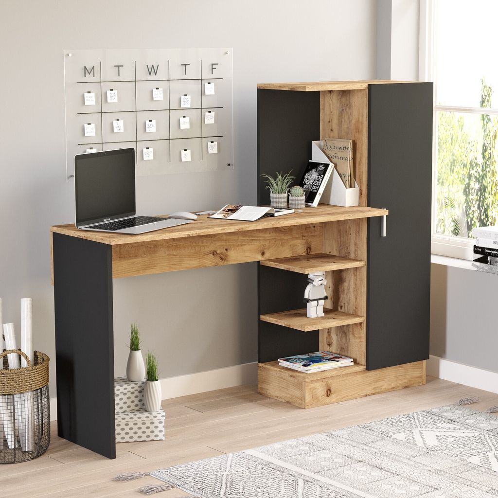 Skye Decor, Ct2-Ab, Bureaux, pin atlantique, 152,3 x 120 x Image du produit 