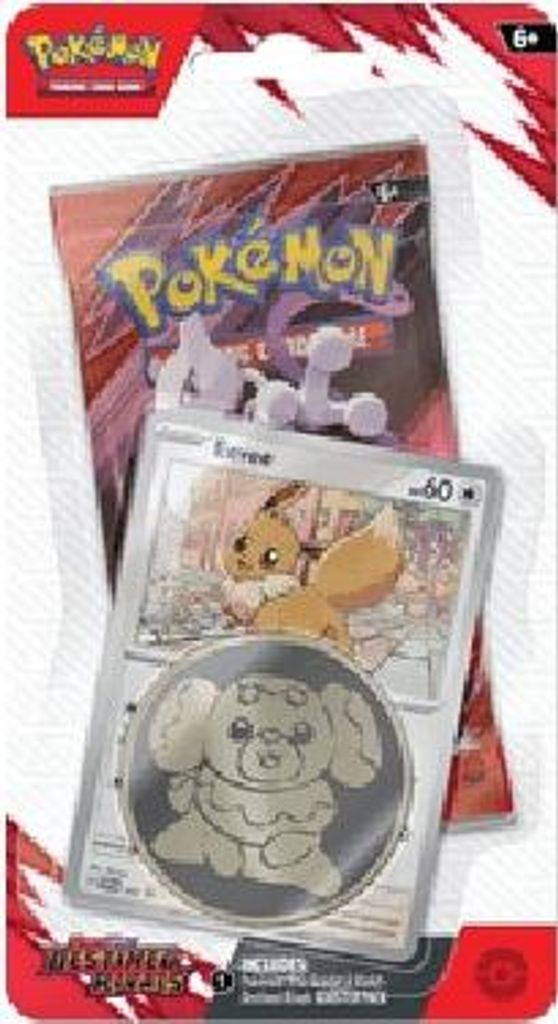 Pokemon Destined Rivals: Eevee 1-Pack Blister