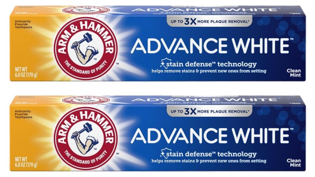 Arm & Hammer – Pasta do zębów – Wygodne opakowanie 2 szt. – Zdjęcie produktu 