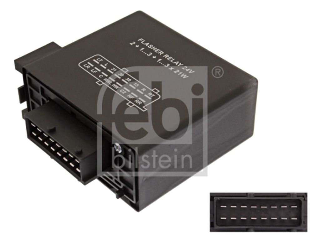 FEBI BILSTEIN 44407 Blinkgeber Blinkerrelais für SCANIA 4 - series 4 - series bus
