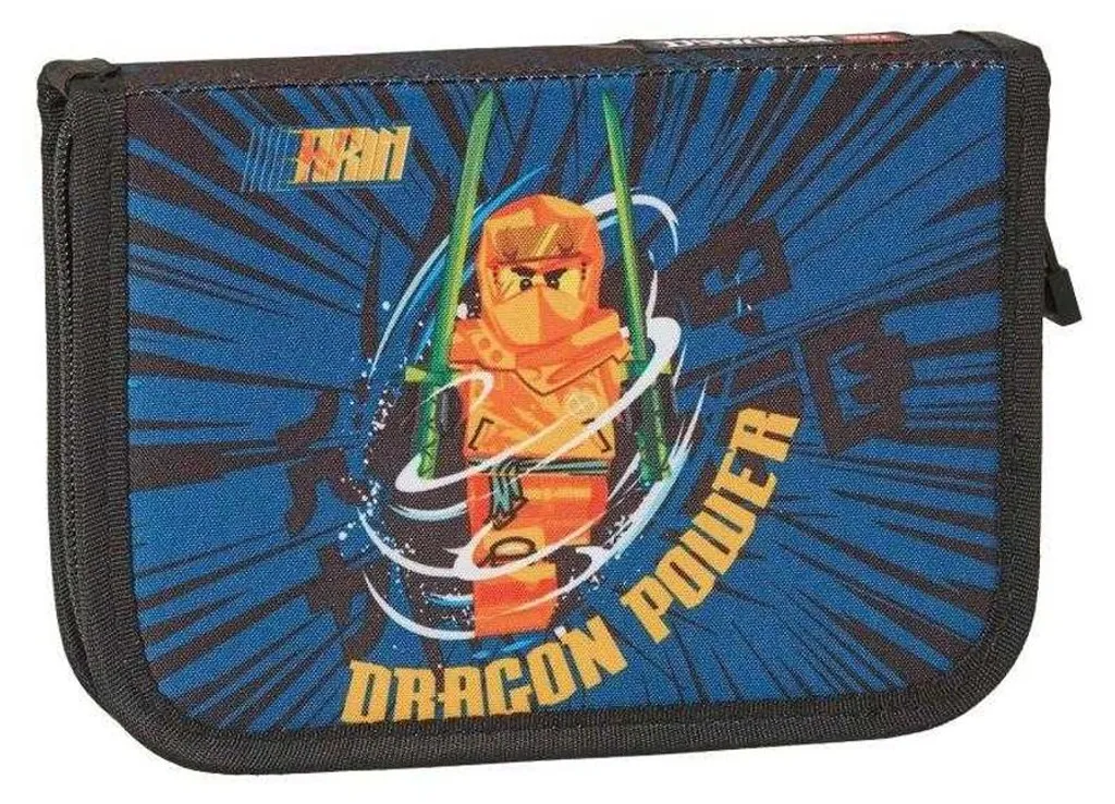 Rangement Scolaire Lego Ninjago Bleu pour Enfant - Trousse PP11901