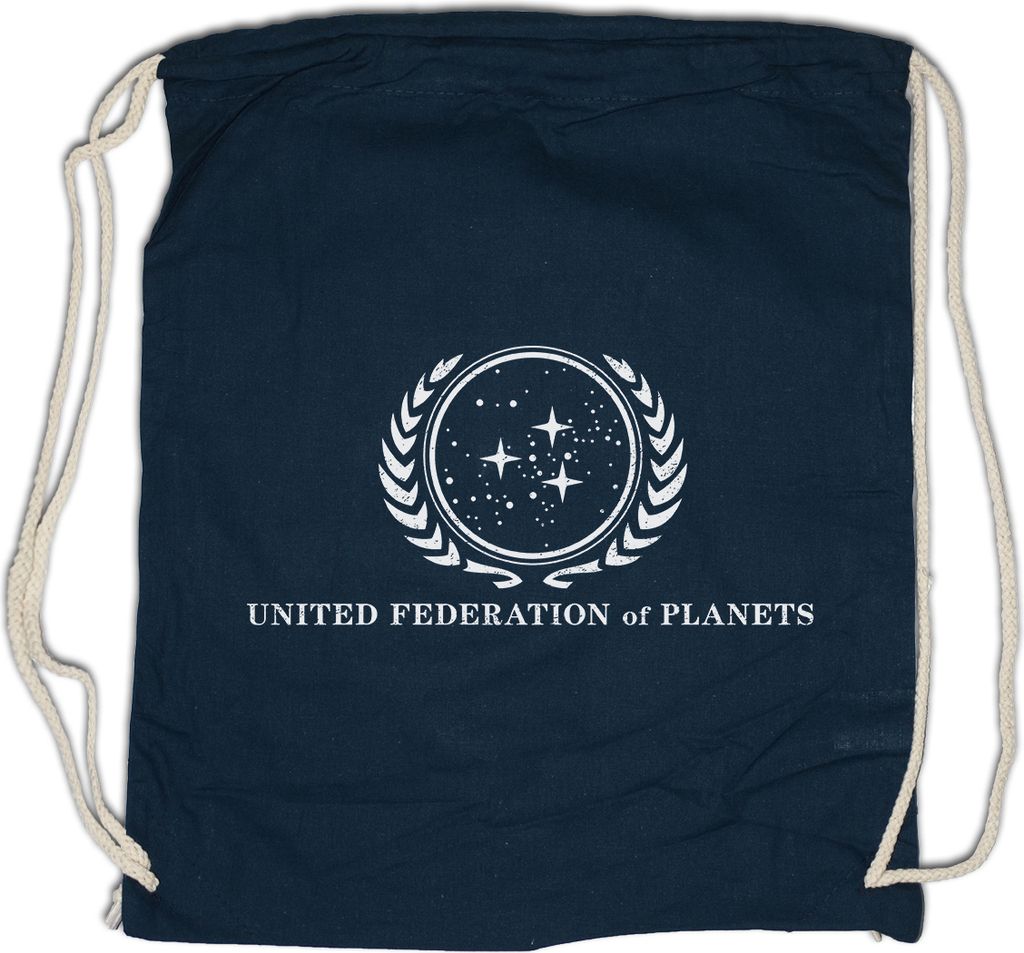 Urban Backwoods United Federation, Turnbeutel, Farbe: Navy
