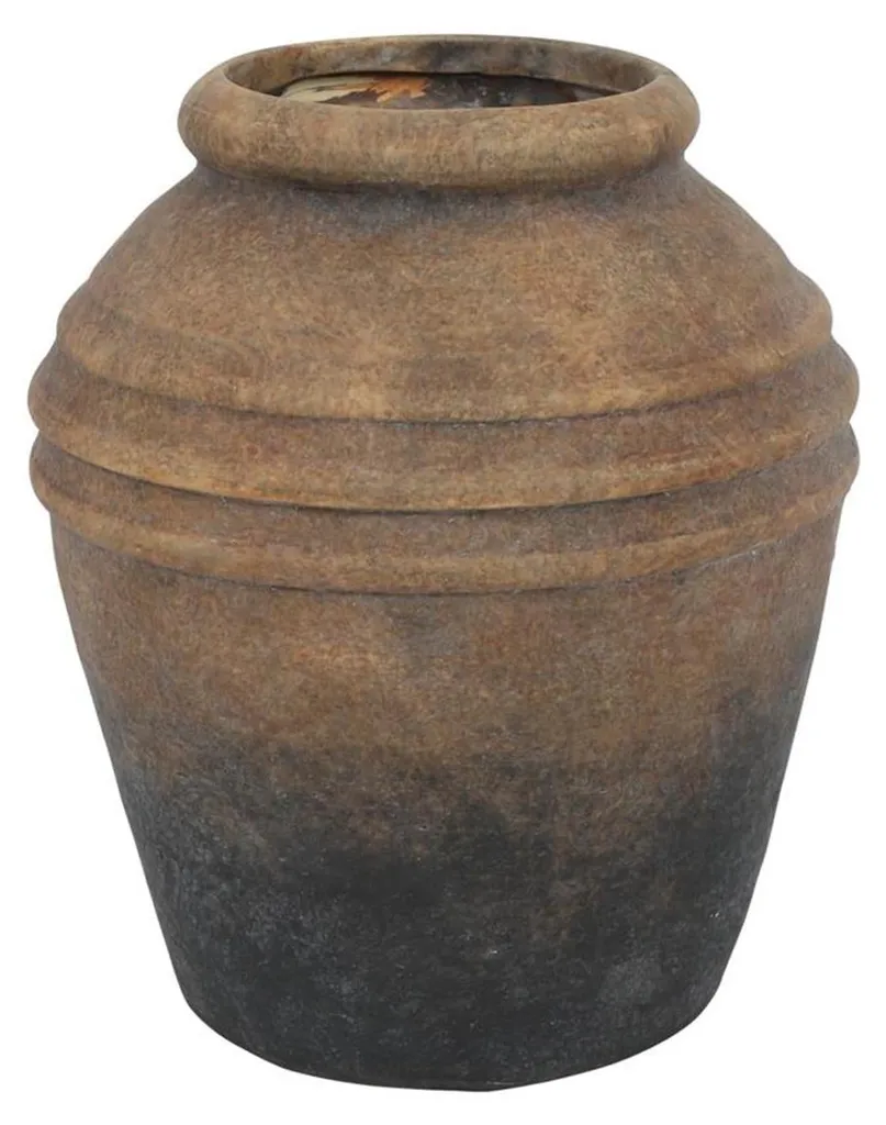 Vase gris Reuben Countryfield ø18,5 cm pour centre de table élégant
