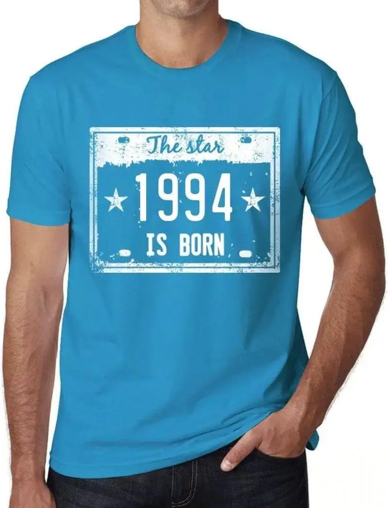 Herren Grafik T-Shirt Der Stern wird 1994 geboren – The Star Is Born in 1994 – Geschenk 30. Geburtstag Jahrestag 30 Jahre Jubiläum 30 Jährige...