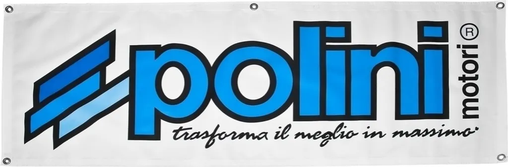 Banderole Publicitaire Polini 190x70 cm : Bâche PVC Haute Résistance