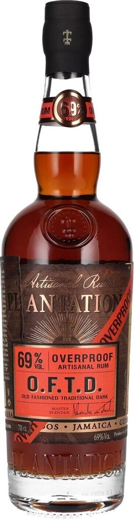 Planteray Overproof O.F.T.D. Rum 69% Vol. 0.7L Produktbild 