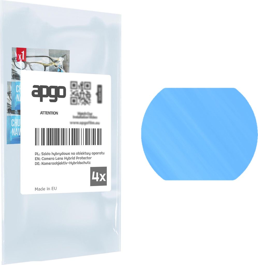 apgo 4 Stück Linsenschutz Kamera Schutzglas für Xiaomi Produktbild 