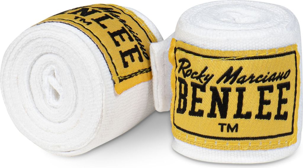 Benlee Elastic Wristwraps 300cm Boxbandagen 195002 WHT-7000