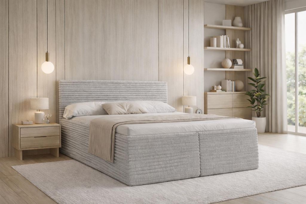 MYSEN Boxspringbett 160x200 Idylla mit Bonell-Matratze Produktbild 