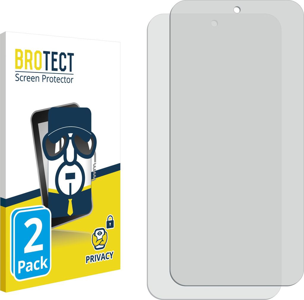 2x BROTECT Sichtschutzfolie für Xiaomi Poco F8 Ultra 5G Anti-Spy Privacy Sichtschutz Blickschutz Folie Blaulicht-Schutz