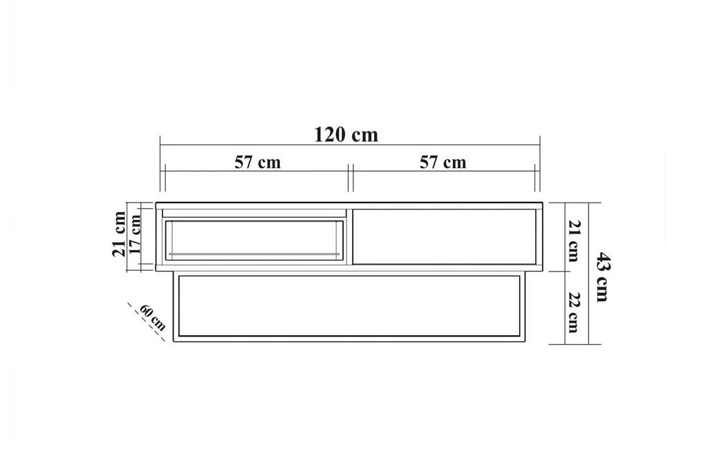 Skye Decor Laxus Dale - Table basse en travertin chic 120x43x60 cm - 5