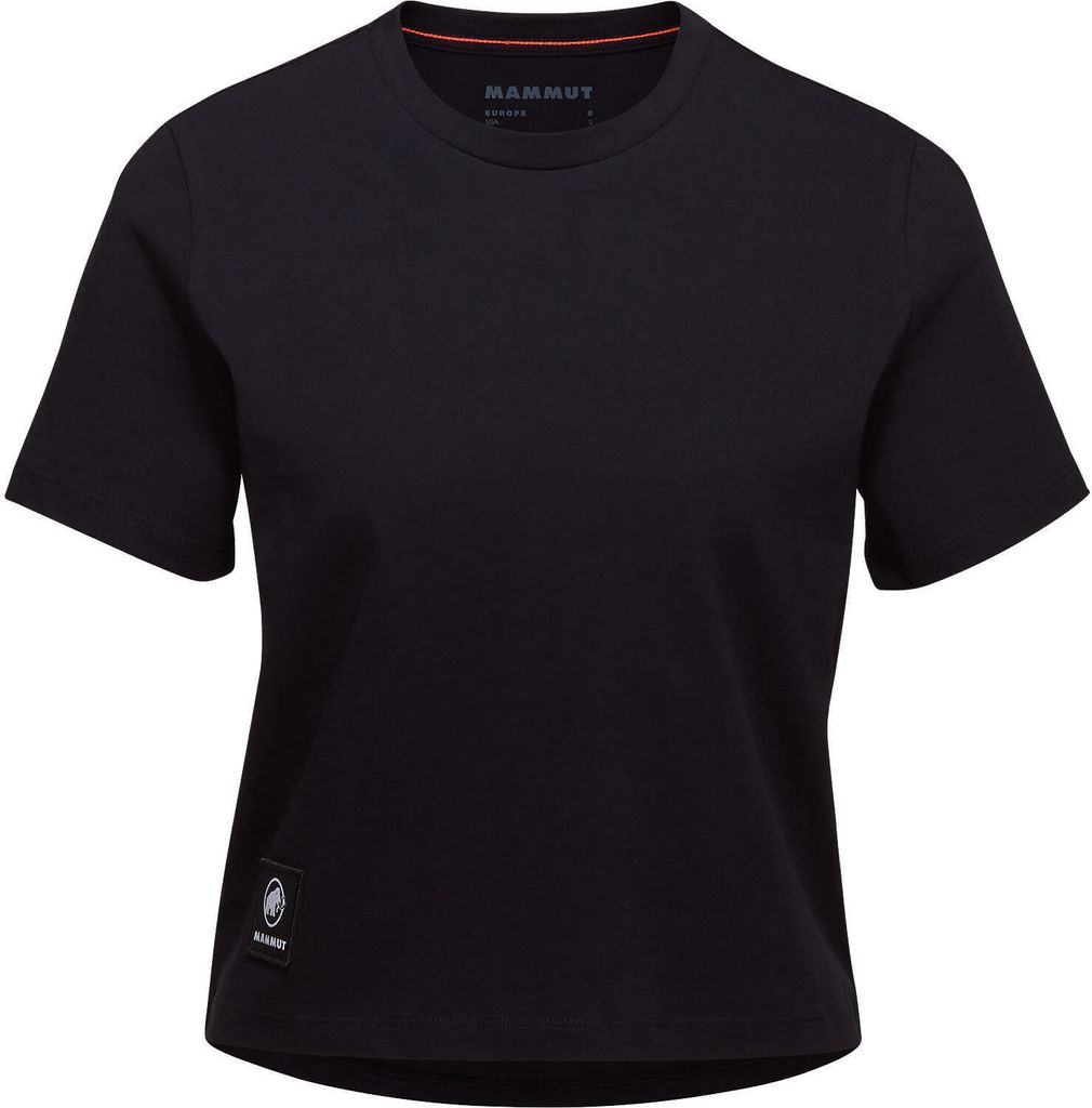 Mammut Massone T-Shirt Cropped Women Patch black S