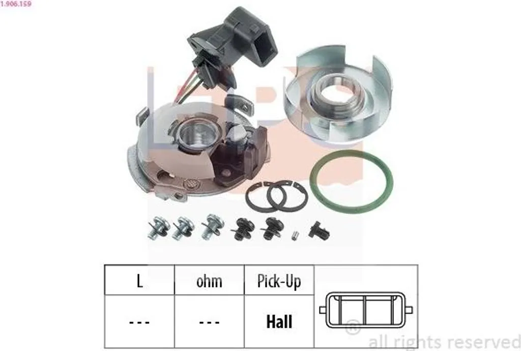 Sensore Posizione Albero A Camme Vw Golf 1.6/1.8