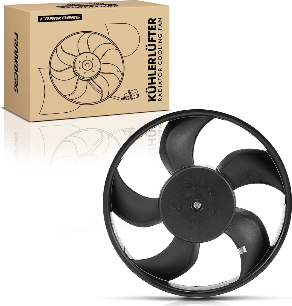 Ventilateur moteur électrique sans cadre pour Opel Corsa B et Combo 93-01