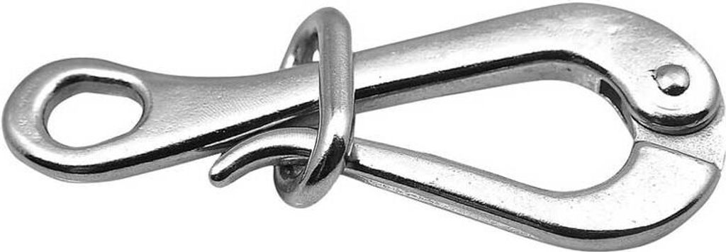 Talamex Pelikanhaken Mit Öse Silber 150 mm Silber 150 mm